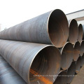 API 5L X42 Tubo de acero espiral Ssaw ASTM A252 3 Poner tubo de acero soldado de carbono
